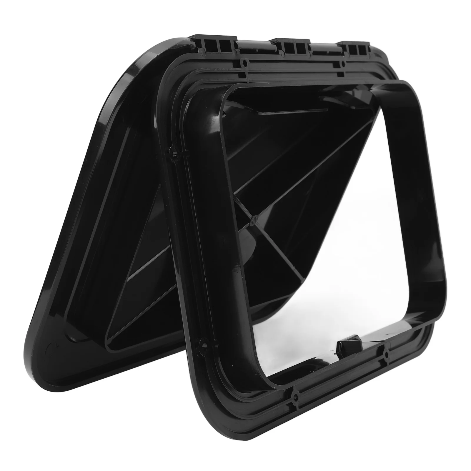 

Marine Boat Deck Hatch Black Rectangle ABS 10‑5/8 X14‑3/4 Inch Boat Deck Hatch Lids
