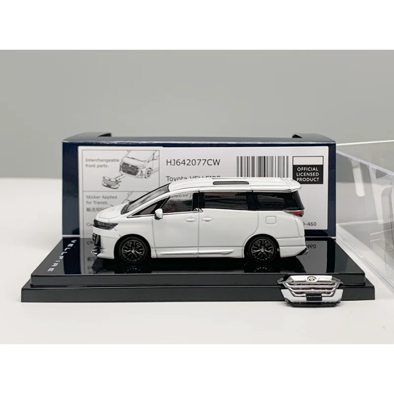 Hobby Japan 1:64 Scale VELLFIRE Z & ALPHARD Z H40W Alloy Simulation Car Model Static Display Collectibles Boy Gift Decoration