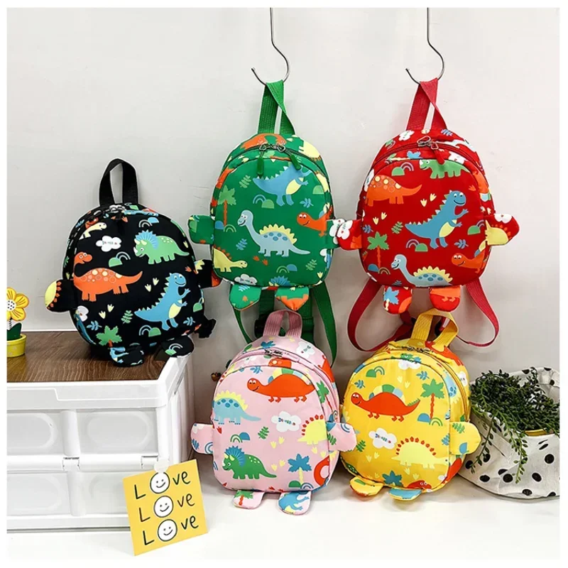 Mochilas de dinosaurio de dibujos animados para niños, mochila escolar de guardería para adolescentes, bolsas de libros impermeables, bolsa de animales para niños y niñas