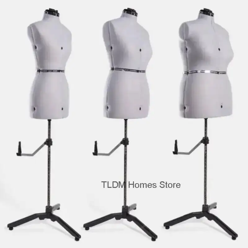 Sewing Design Stand Cloth Bust Cover Tailor Female Clothes Mannequin Dress body for Metal Base Adjustable Sewing Supplies k