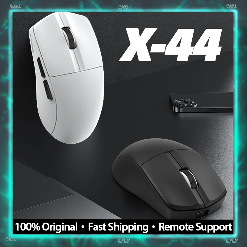 

Игровая мышь E-YOOSO X-44 Pro PAW3395 PAW3311 Датчик киберспорта со сверхнизкой задержкой Беспроводная связь 50 г Легкий дизайн Скорость отката 4k