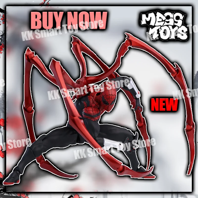 

New-Hot Mess Toys Superior Spider Man Messtoys Spiderman Peter Parker Doctor Octopus Neighbor Anime Action Figure Gifts Toys