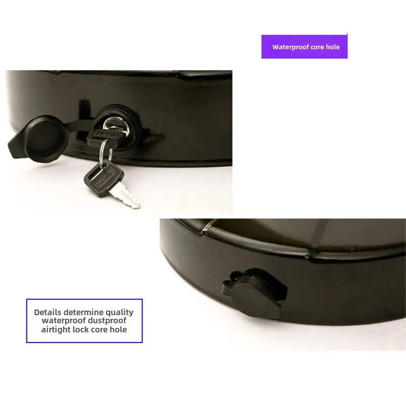 Anti-collision Waterproof Automatic Induction Ground Lock Solar Electric Parking Lock 518