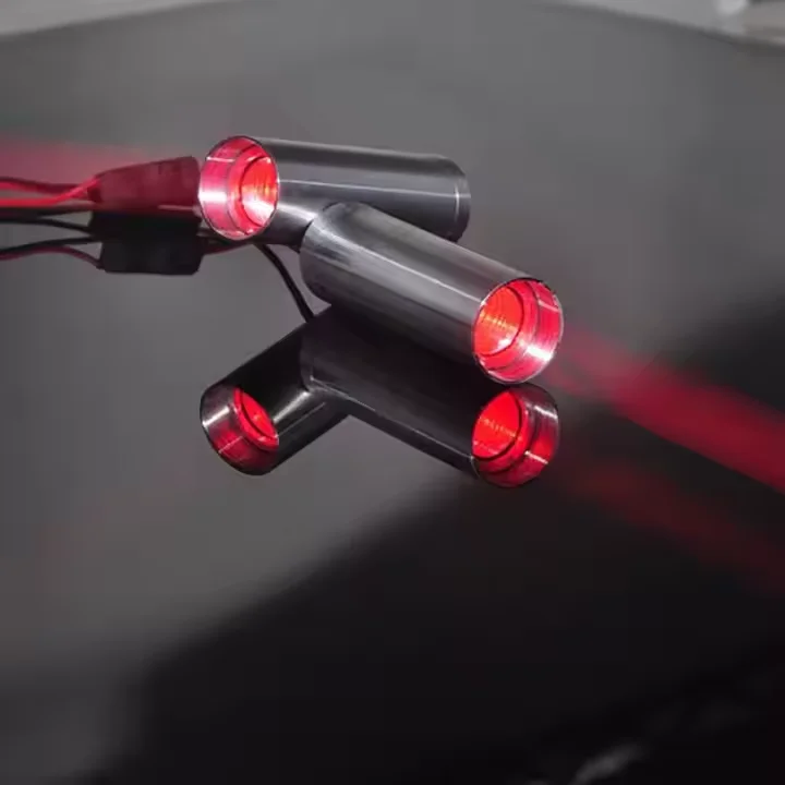 Bar Lights 660nm 100mw Fat Wide Beam Red Laser Module with Leads Head