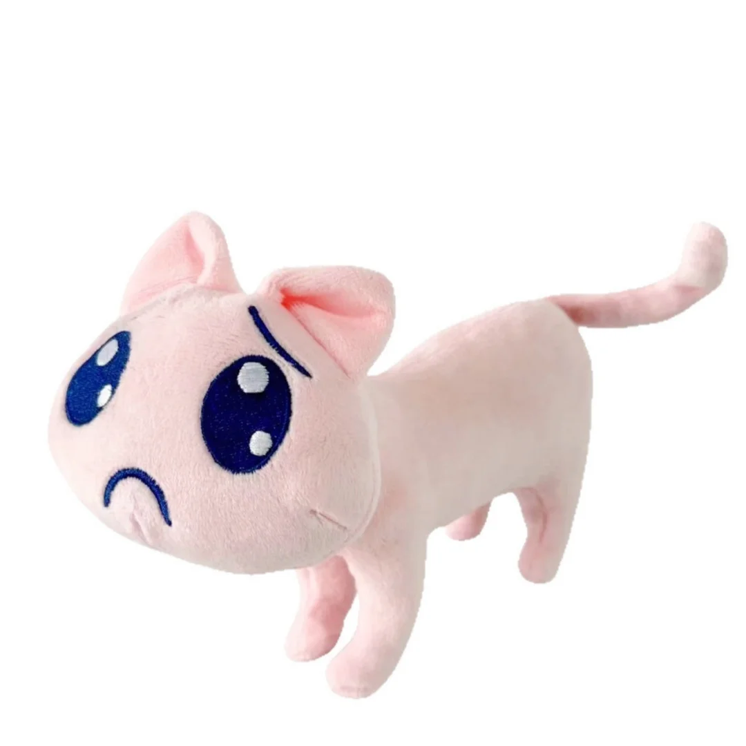 Kawaii الكرتون لعبة المحتاجة فتاة جرعة زائدة كانجيل تأثيري A P الوردي القط كوس السكر A P القط ألعاب من نسيج مخملي للأطفال عيد ميلاد هالوين هدية