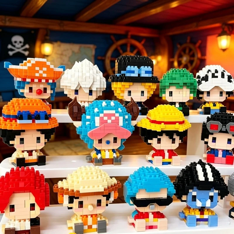 3D Printing Lego - new！！！PIECE Sun God Nika Luffy Micro