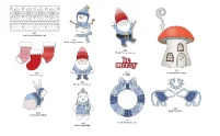 New Christmas Santa Socking Bear Garland Snowflake Background Metal Cutting Dies for DIY Scrapbook Card Craft Decoration