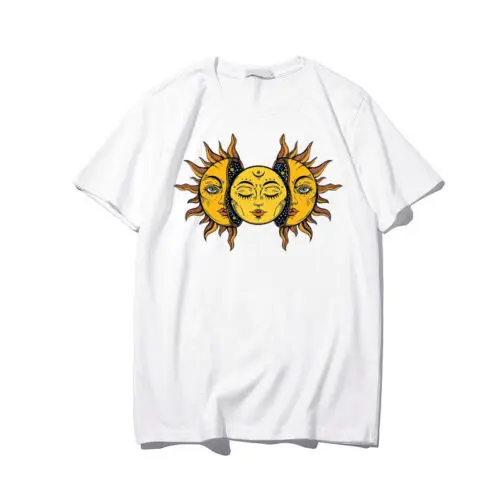 Sun inside Sun T shirt - Tarot - Moon - T shirt - 100% Cotton