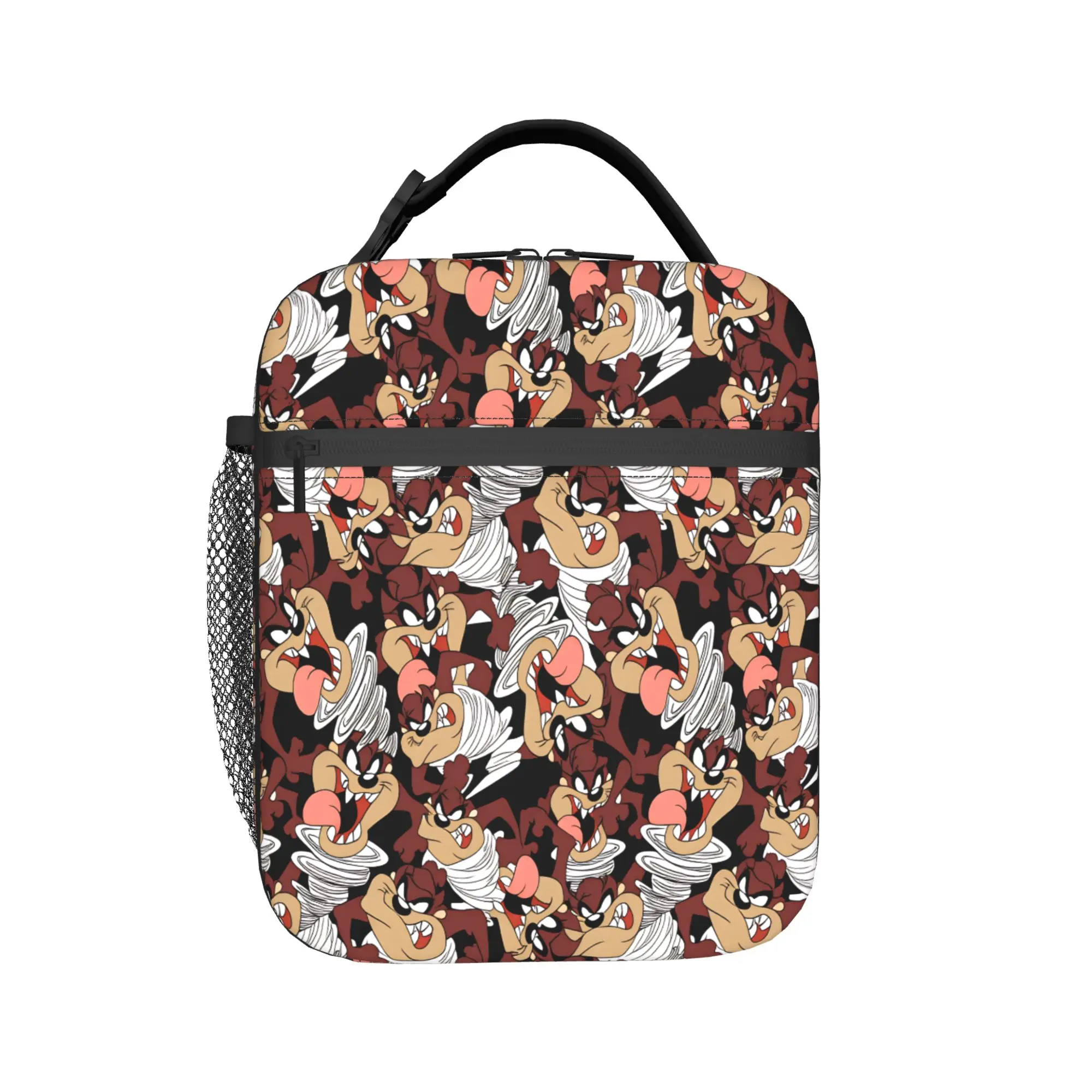 T-Tasmanians D-Devils Lunch Bag  Leisure Lunch Box School Convenient Thermal Tote Handbags For Women Oxford Design Cooler Bag