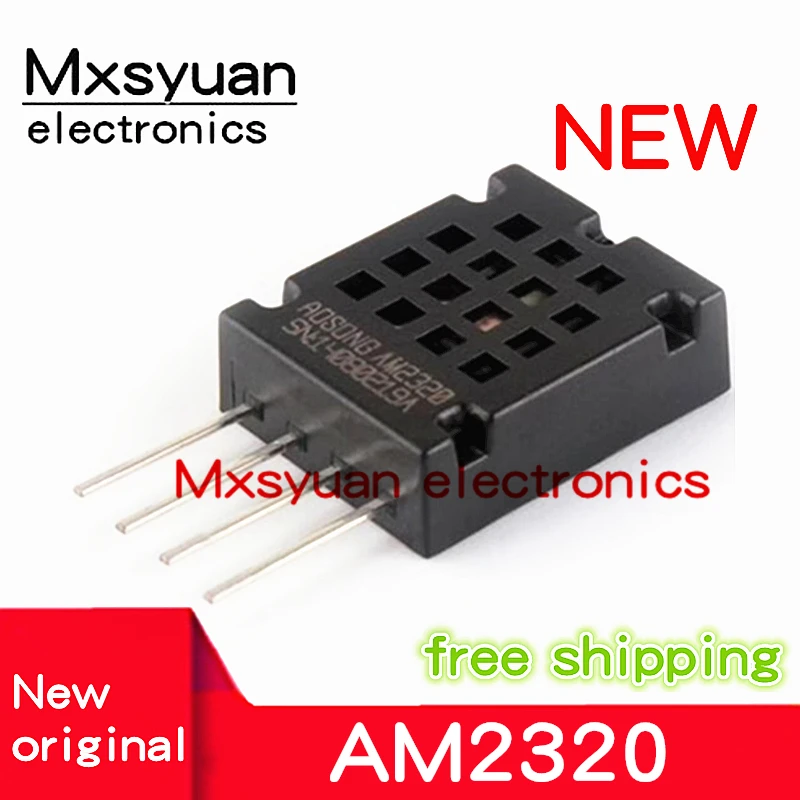 5PCS~20PCS/LOT AM2320 SIP-4 100% New original digital temperature and humidity sensor I2C/single bus output