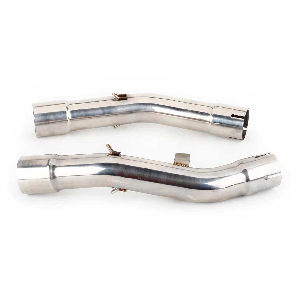 Tubo di collegamento intermedio per silenziatore di scarico moto 51MM Slip-on per Yamaha FJR 1300 dal 2001 al 2020 FJR1300