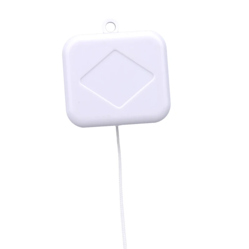 سحب سلسلة الحبل صندوق تشغيل الموسيقى الأبيض الطفل الرضيع الاطفال السرير جرس دمية شخشيخة الهدايا أجزاء جديدة اكسسوارات للأطفال Brahms Lullaby #2