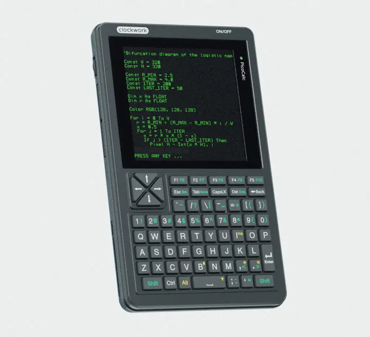 Picocalc Kit Is A Raspberry Pi Pico Handheld Terminal With A Backlit Stm32 Qwerty Keyboard