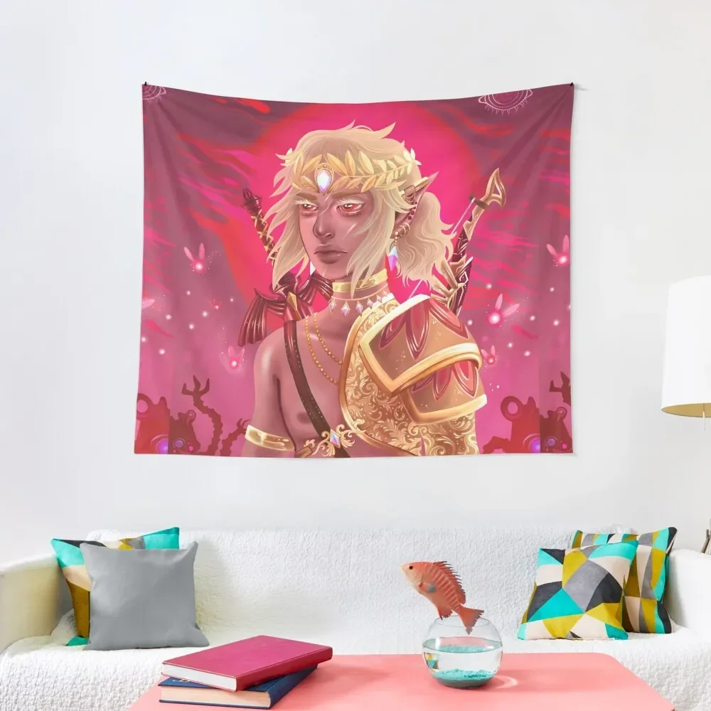 

Blood Moon Tapestry Aesthetic Room Decoration Wall Hanging Wall House Decor Tapestry