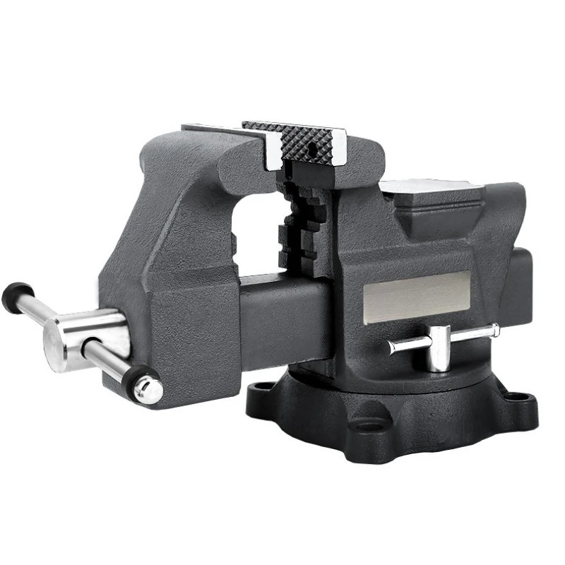 Suitable for Heavy-duty BenchVice Workbench Industrial Grade Square Steel Clamp Household Multi-functional Bench Vice TableVice