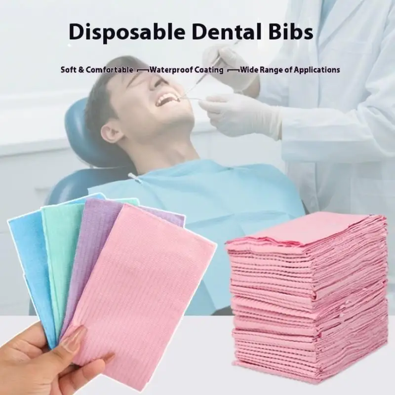 

25/50/125Pcs Disposable Dental Pad Towels Cleaning Wipes Table Pad Waterproof Medical Paper Dental Salon Supplies Materials