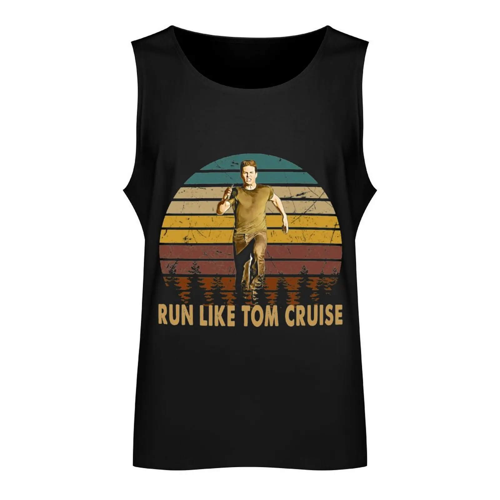 Run like Cruise vintage art Tank Top T-shirt man Men's t shirt