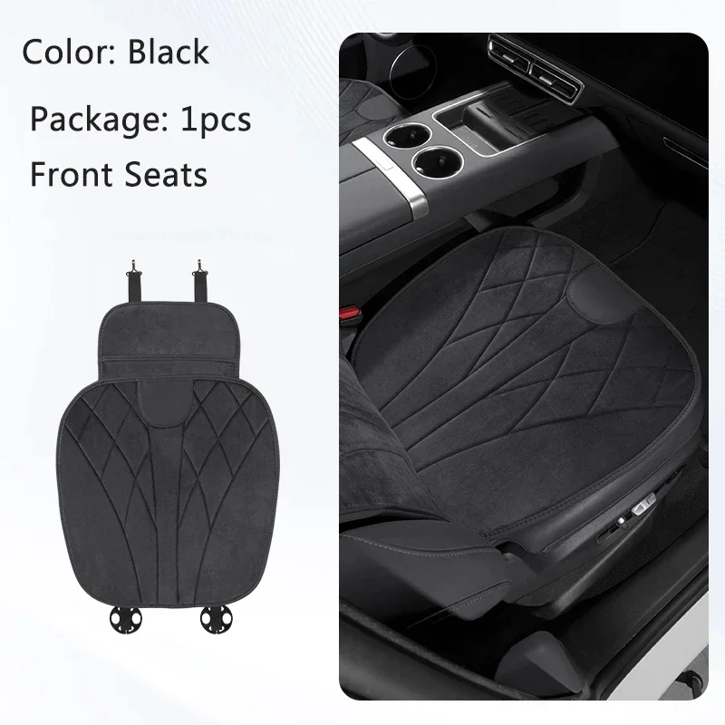 Car Winter Suede Thick Warm Seat Cushion Auto Anti-Slip Mat For CHANGAN UNI-V UNI-T UNI-Z UNI-K UNI-S Alsvin plus CS35 PLUS MAX