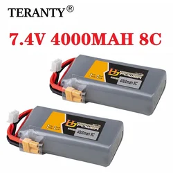 1-5pcs Battery for HJ TX16s TX18s Model airplane remote control 7.4V 4000mAh Lipo battery for TX16s TX18s Drone