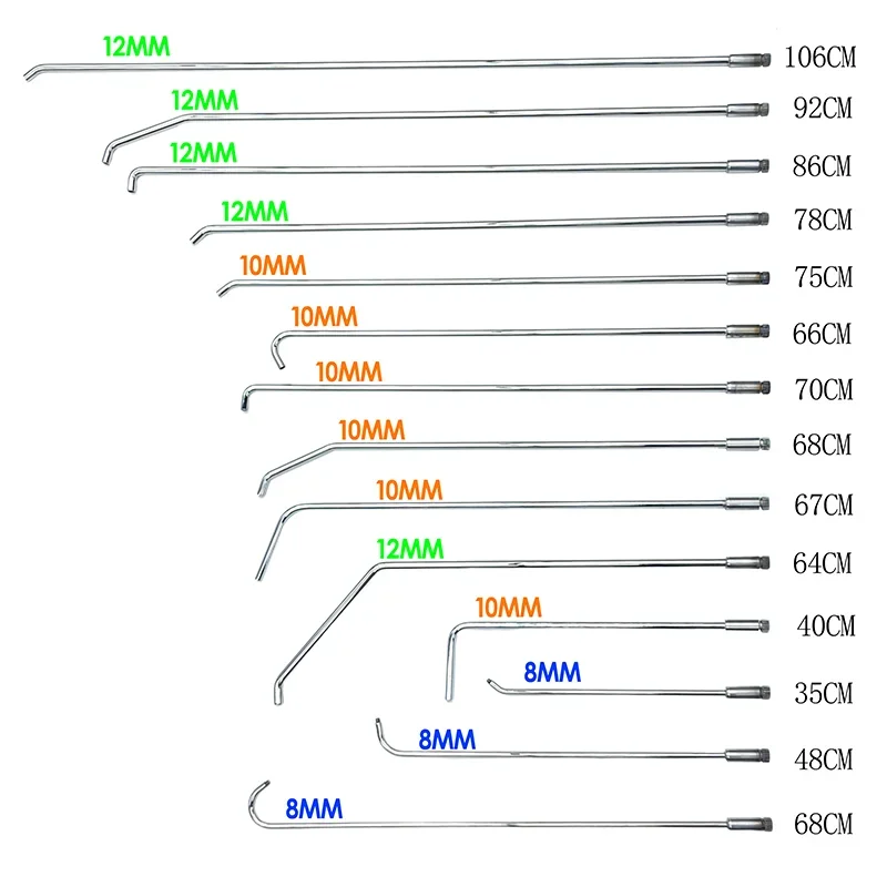 PDR Tool 32pcs Duable All for Hooks Quick Disassembly Lever Dent Repair Tool for Cars