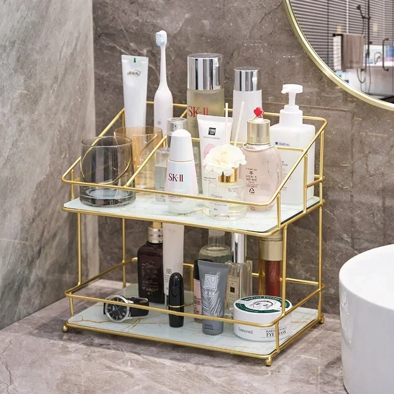 Multi-Layer Toilet Storage Rack, Cosmetics and Skincare Products, Lipstick Storage Box