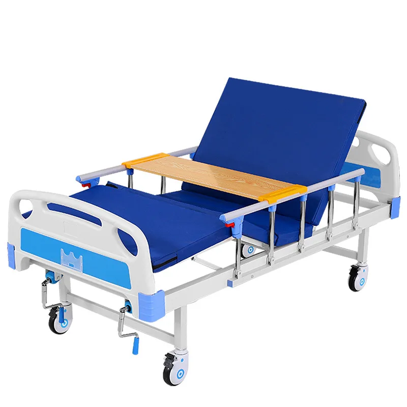 

Manual shaker, lift back and leg lift elderly bed
