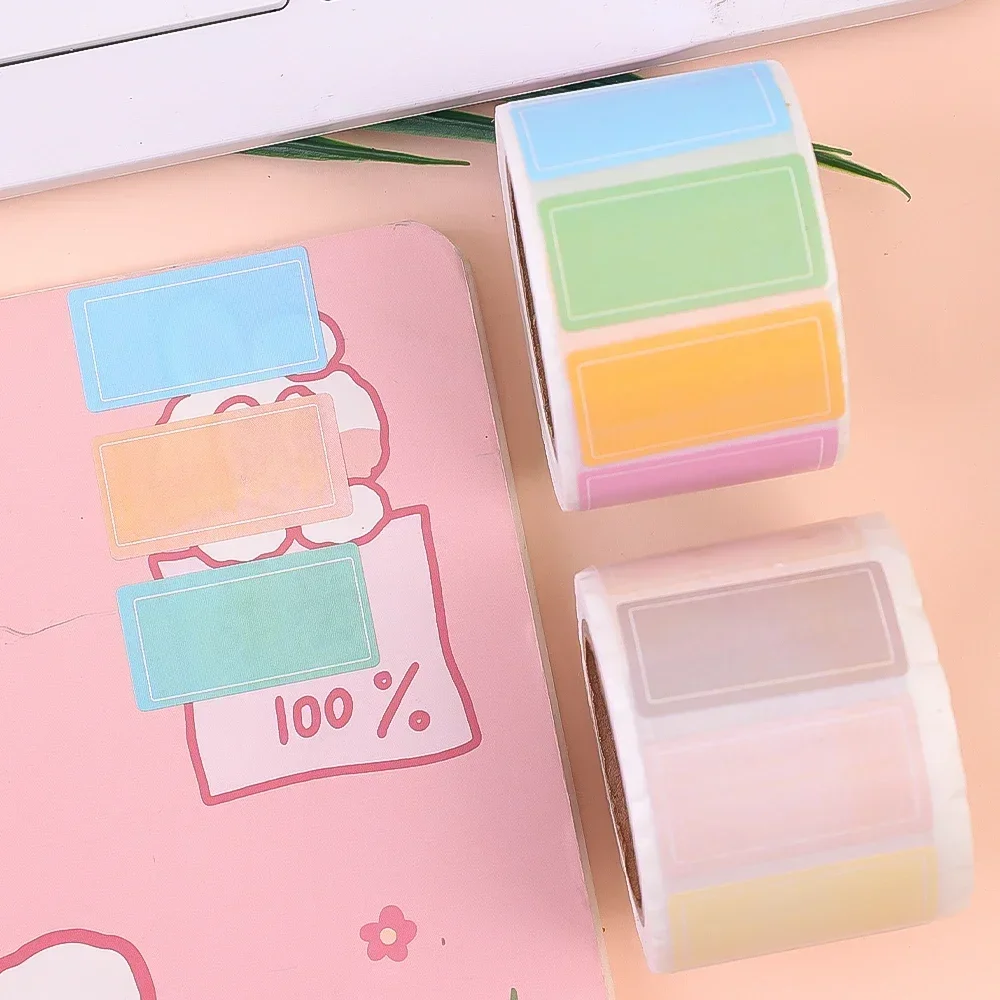 Waterproof Label Stickers Self-Adhesive Sticker Index Mark Stickers For Name Tag Bottle File Document School Supplies Stationery