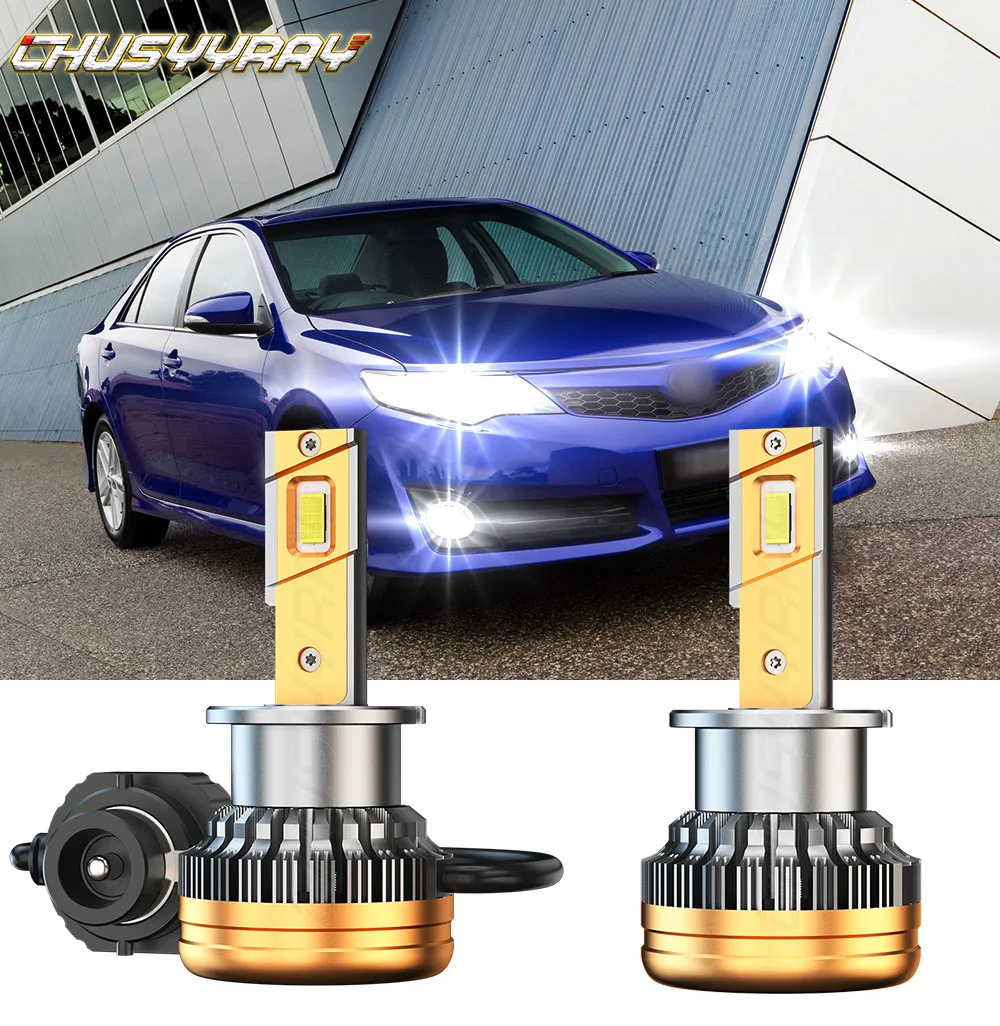 CHUSYYRAY Car Lights Compatible For Toyota Camry 2012 2013 2014 2X D4S Front HID Xenon White Headlight Bulb Low Beam luzes