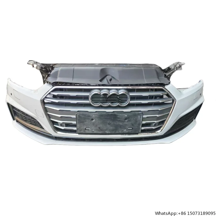 

Hot New A5 Original Front Bumper Grille Bodykit Auto Part Replacement Used Condition ABS Material Enhances Existing Bumper