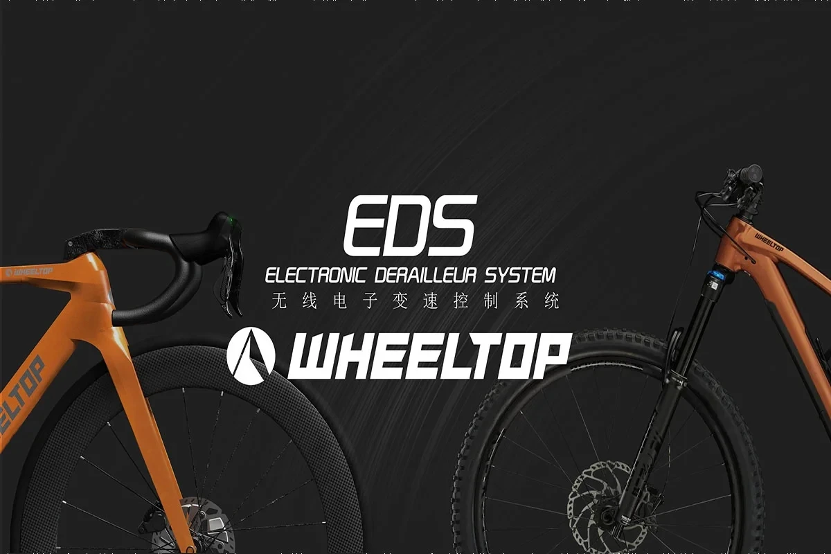 WHEELTOP EDS TX Kabelloses elektronisches Schaltgruppen-Set 7-14 Gänge Carbon-Schaltwerk Große Schaltrolle Scheibenbremse – Detail 1