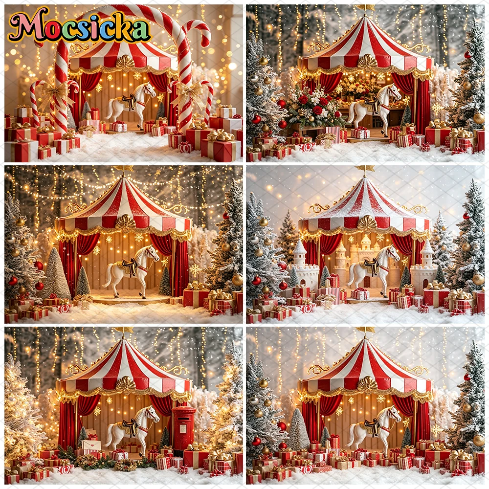 Photography Lighting For Portraits - Telón de fondo navideño con motivos
