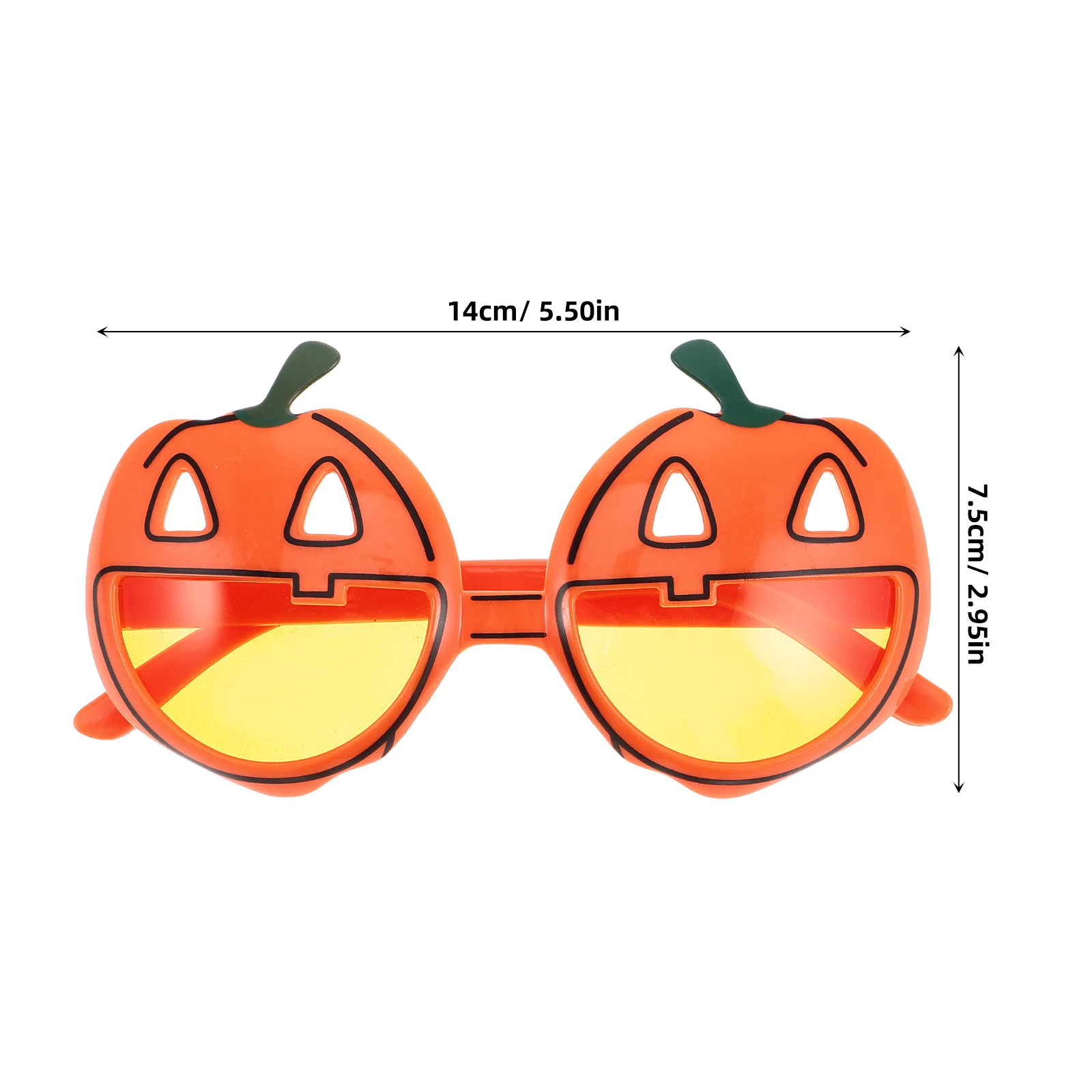 Halloween Pumpkin Eyeglasses Jack-O-Lantern Glasses Funny Party Sunglasses Kids Adults Halloween Party Photo Booth Props