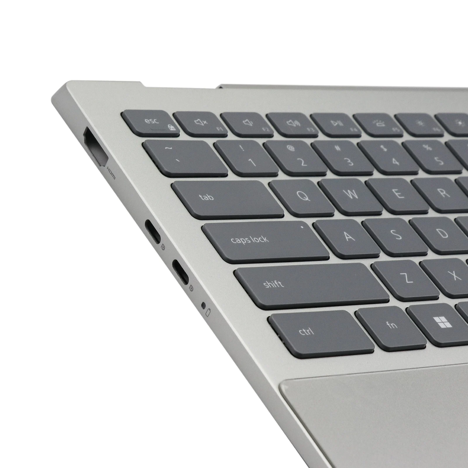 New Palmrest Backlit Keyboard for Dell Inspiron 14 7420 7425 2-in-1 P161G, US Layout, P/N: 0NDRPP