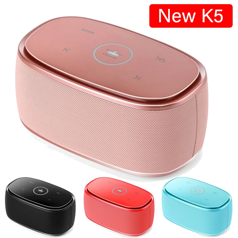 Original KINGONE K5 Portable Mini Wireless Speaker Super Bass Subwoofer BT4.2 TF card Stereo Music Sound Bar For Smart phone PC