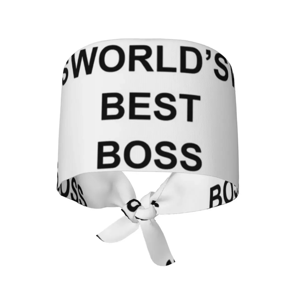 Worlds Best Boss The Office Dunder Mifflin Scrub Hat Doctor Working Surgical Cap Men Women Adjustable Nursing Caps for Dentist