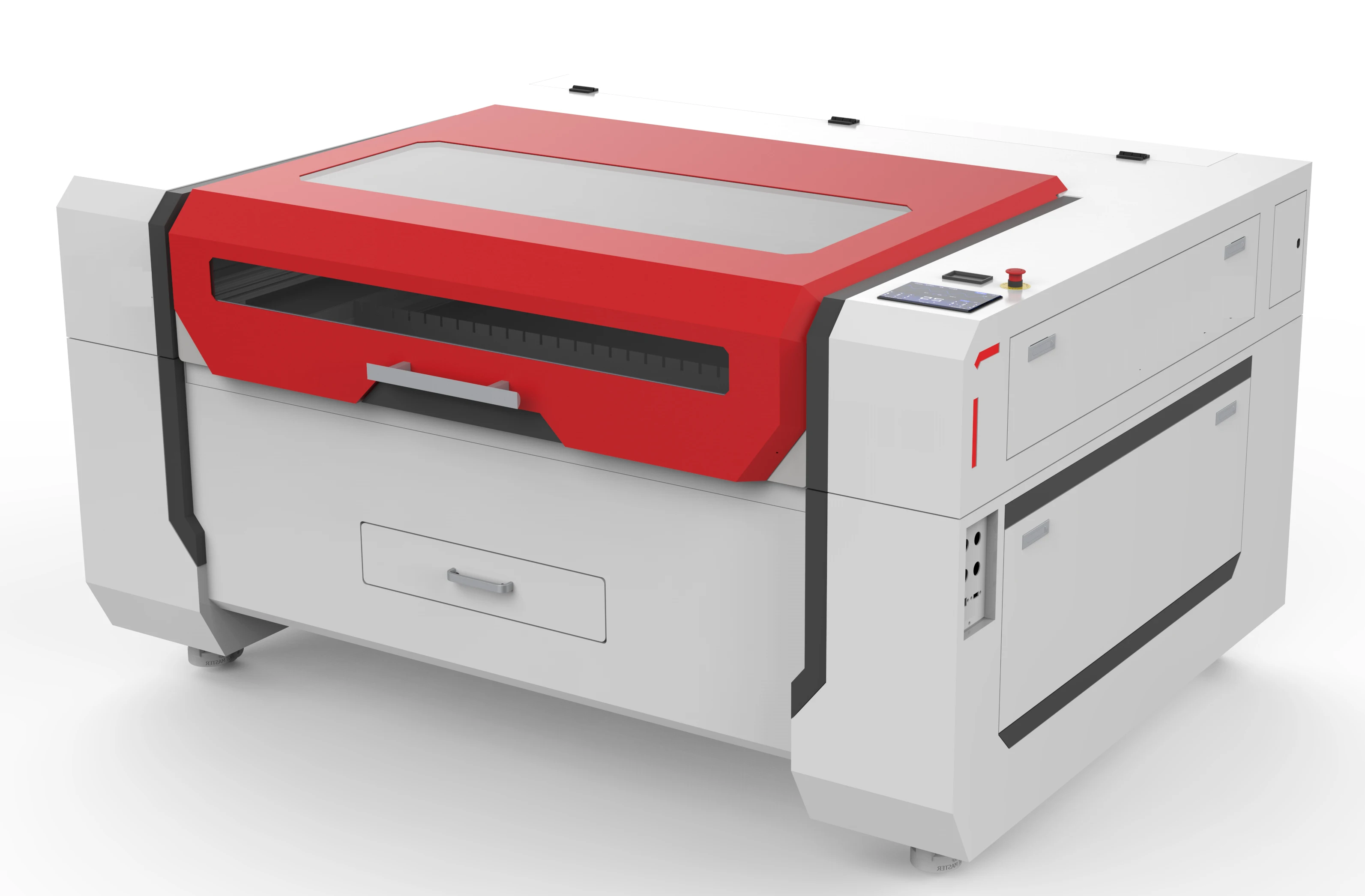 

Factory price laser engraving cutting machine laser cutter engraver acrylic leather MDF ruida control system with CAM