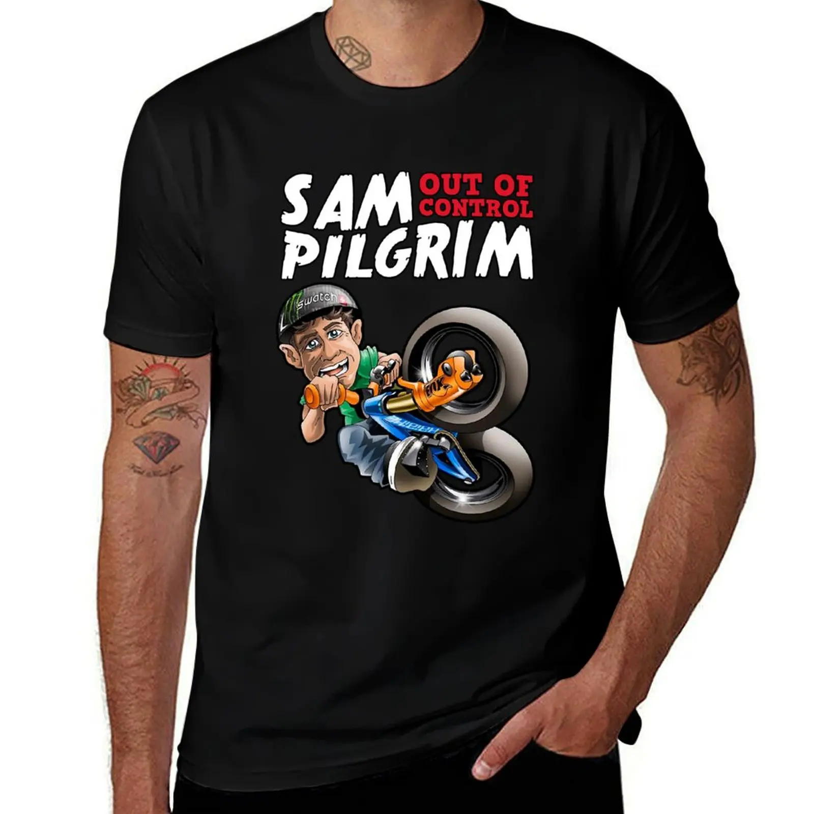 Sam Pilgrim T-Shirt Plus Size All Match Tee Shirt T-Shirt