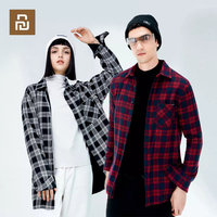 Youpin SUPIELD Aerogel Cold Protection Plaid Jacket Casual Long-sleeved Loose Shirt Jacket Thick Warm Winter Coat for Men Women