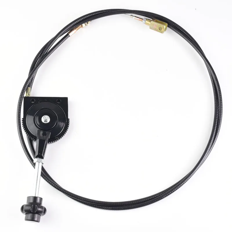 

Ручное управление дроссельной заслонкой 2,5 м для экскаватора, комбайна, трактора, корабля, разбрасывателя, кабель дроссельной заслонки в сборе, самоблокирующийся контроллер