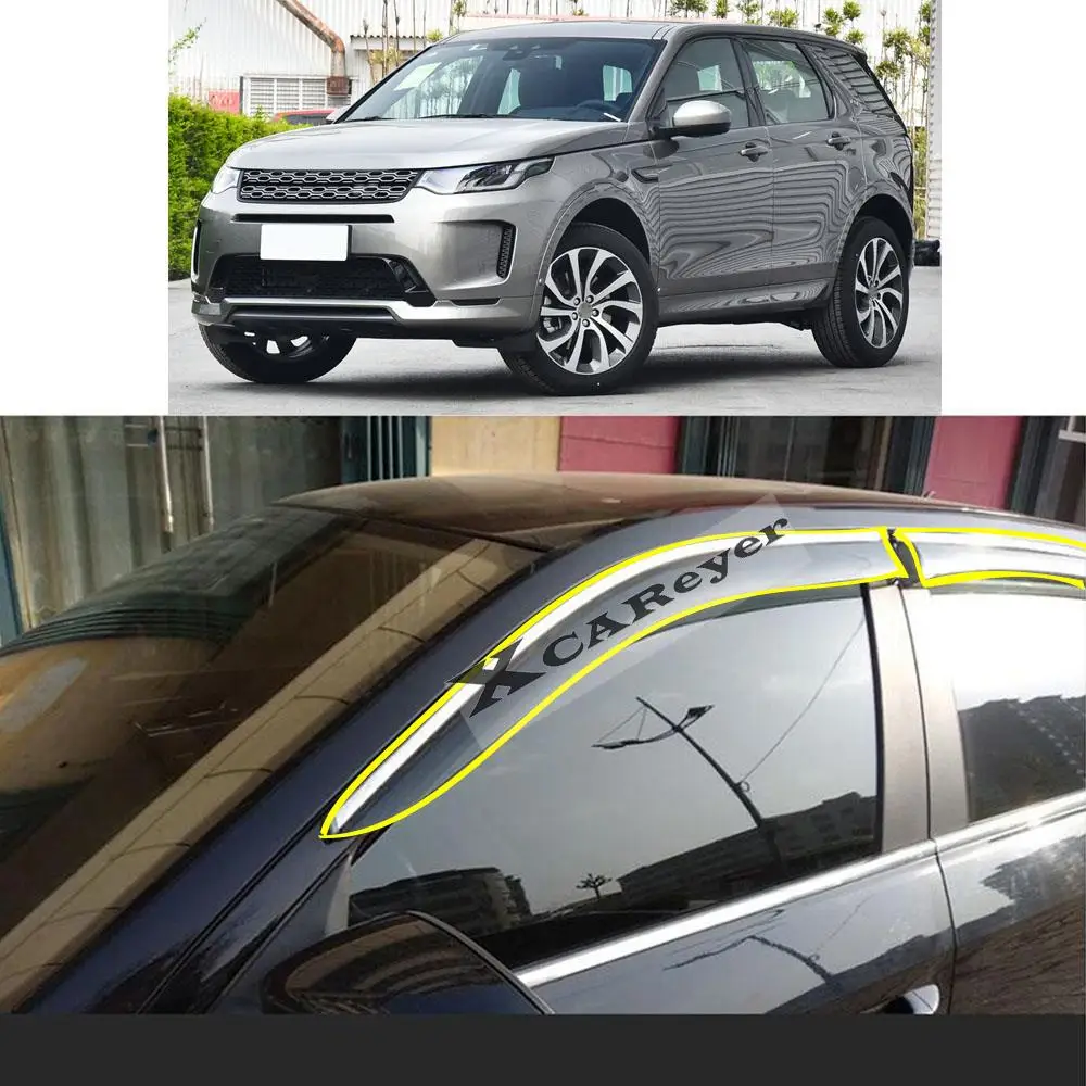 For LAND ROVER Discovery Sport 2016 2017 2018 2019 2020 2021 Car Sticker Plastic Window Glass Wind Visor Rain/Sun Guard Vent