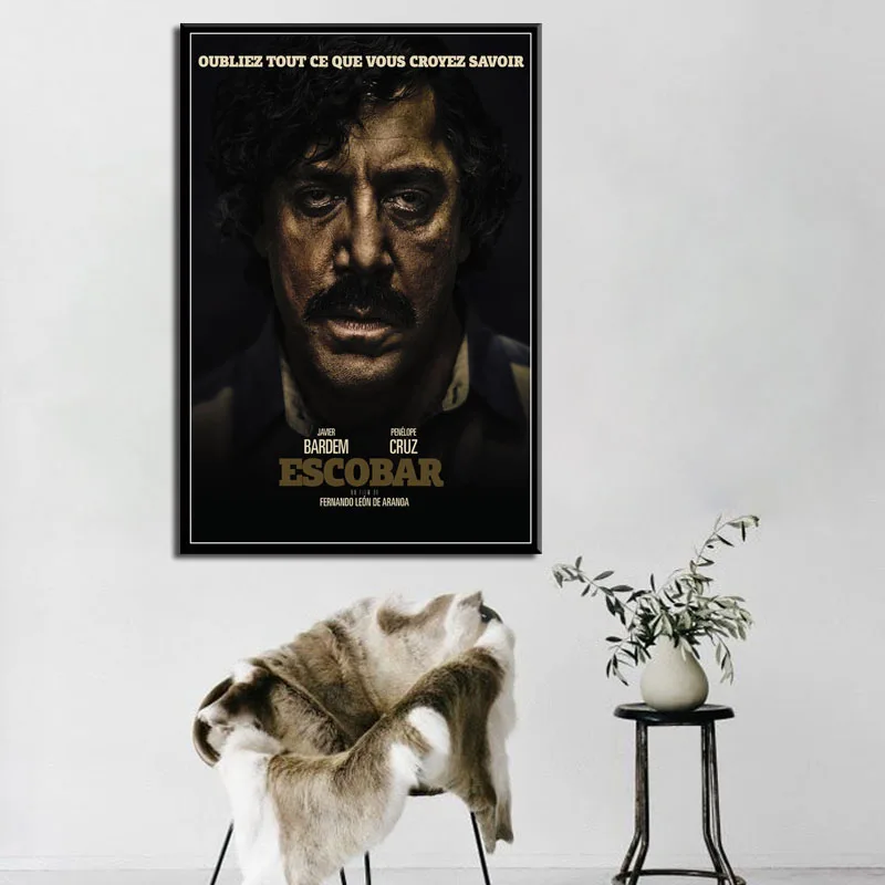 Pablo Escobar Hot Famous, Print Art Canvas Poster,Living Room Decor, Home Wall Picture