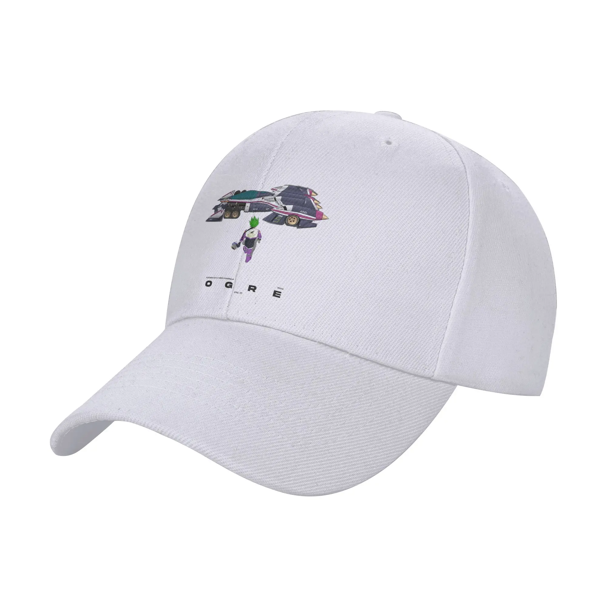 Cyber Formula Aoi - Ogre AN-21 detailed illustration Trendy Baseball Cap Sightseeing Tour Comfortable Fit Peaked Cap