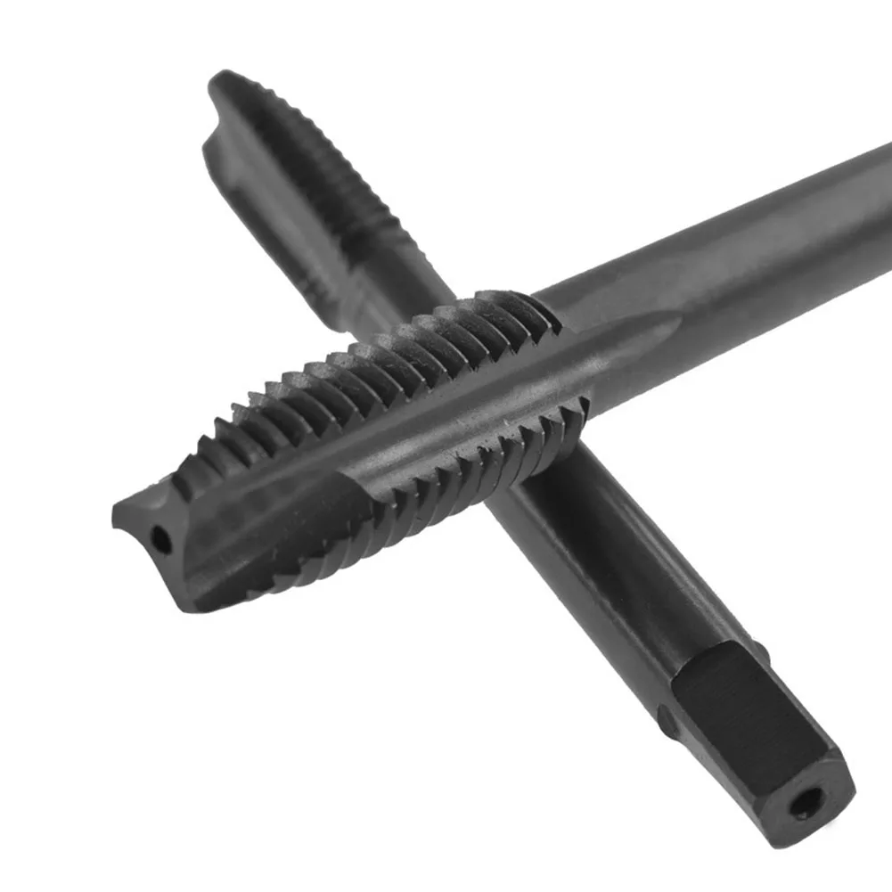 Imagem -04 - Reta Flauta Torneira Hss Máquina Rosca Métrica Plug Tap Broca m3 m4 m5 m6 m8 M10 M12 Metalurgia Rosqueamento Ferramenta Peças