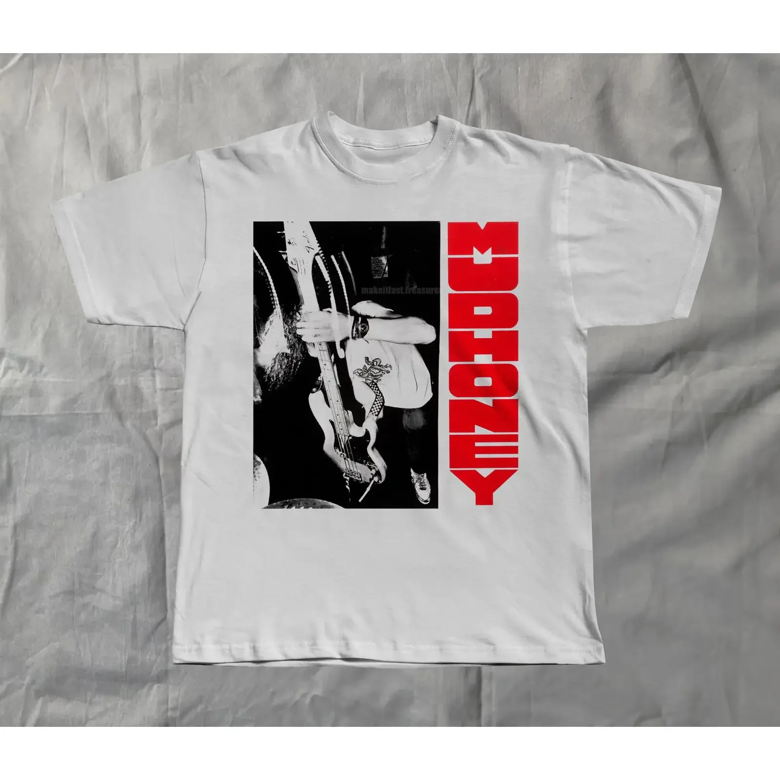 mudhoney T Shirt seattle sound grunge tee vintage Washed fashion Breathable Versatile streetwear Casual designer clothes