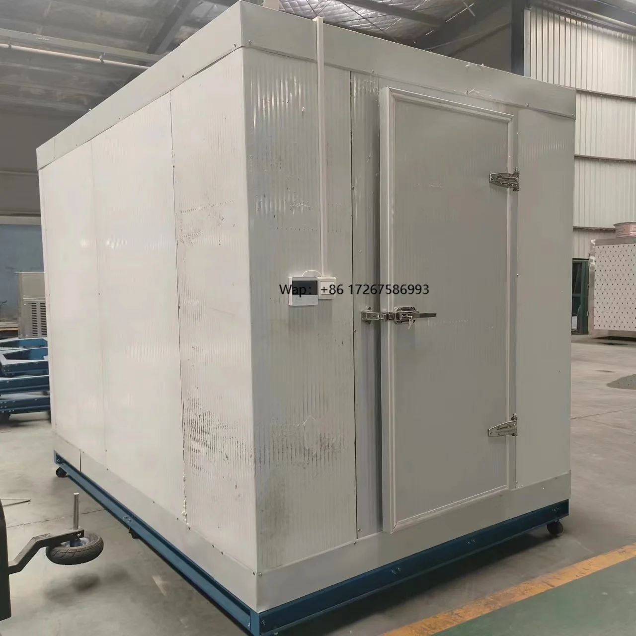 Industrial Refrigerator Blast Freezer Cooling Refrigerator Walkin Freezer Cooler Glass Door Cold Storage