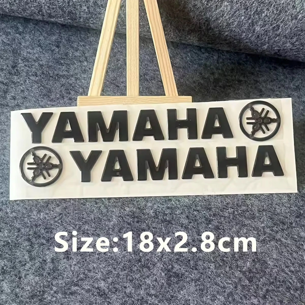 لياماها ملصق 3D شعار دراجة نارية ملصق مائي خزان شعار #6