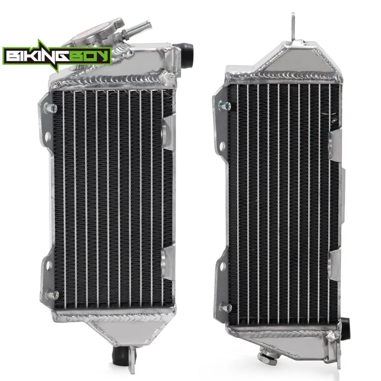 BIKINGBOY For KX500 88 89 90 91 92 93 94 95 96 97 98 99 00 01 02 03 04 Engine Radiator Cooling Water Cooler KX 500 Off-Road MX