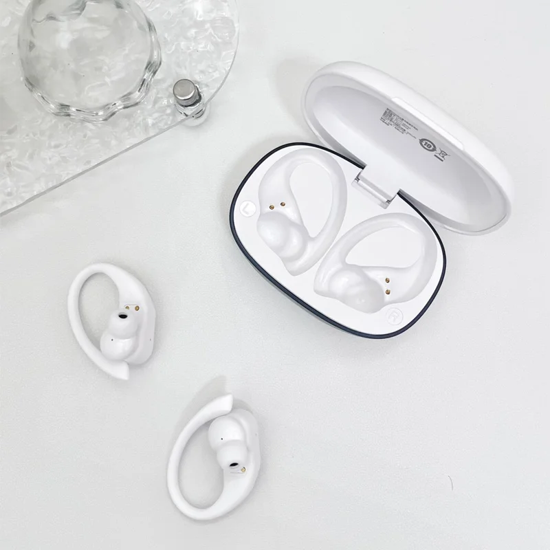 Lenovo LP75 OWS Wireless Bluetooth 5.3 Earphones Gaming Noise Reduction Headphones LED Digital Display Waterproof Sports Headset
