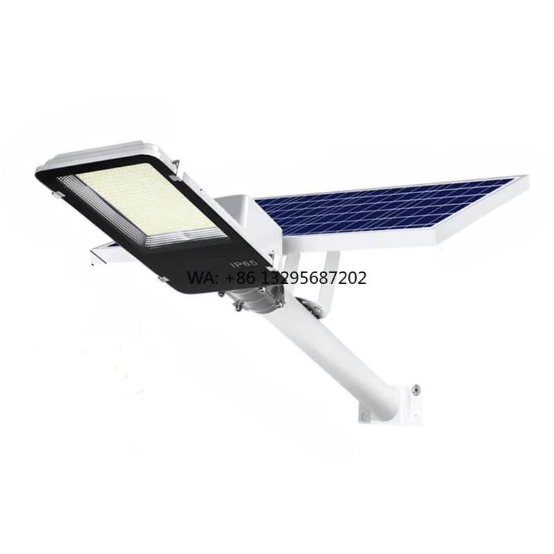 

LIGHTSINCERE Solar Street Lights Outdoor Waterproof Dust to Dun Solar Panel 80w Street Light Led Skd with Ip65 Waterproof