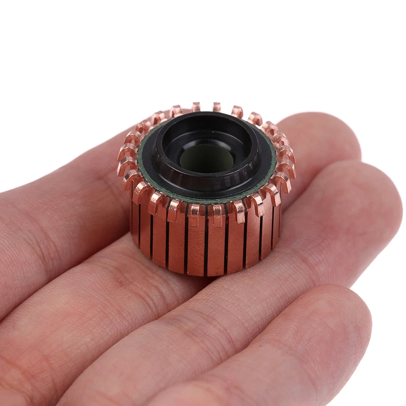 **1 Piece Copper Hook Type Electrical Motor Commutator 23.2x8x14.6mm 24P Teeth Copper Hook Type Electrical Motor Commutator